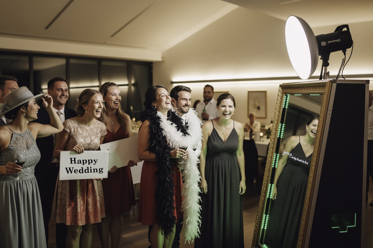 Accessoires und Requisiten für lustige Fotos mit der Fotobox