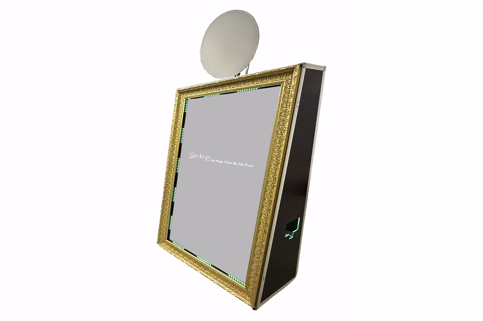 Echtspiegel mit Barockrahmen des FotoToGo Magic Mirror