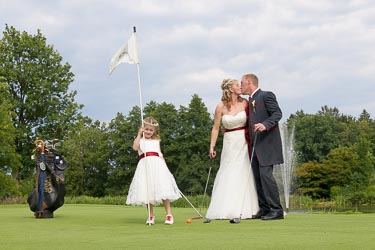 Hochzeit am Golfplatz