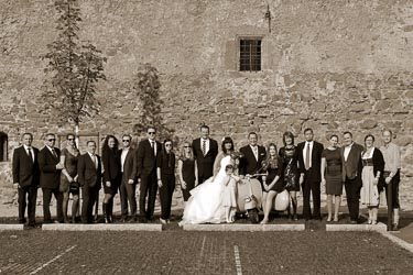 Hochzeit mit der Vespa